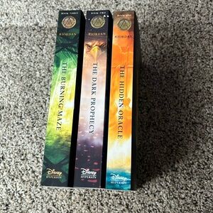 Rick riordan trials of Apollo series 1-3